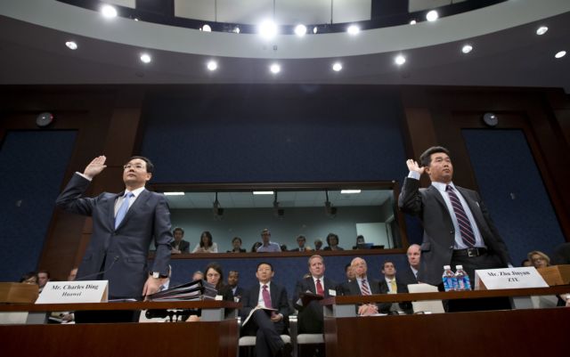 Κίνδυνο «κατασκοπείας» από δύο κινεζικές εταιρείες τηλεπικοινωνιών βλέπει το Κογκρέσο